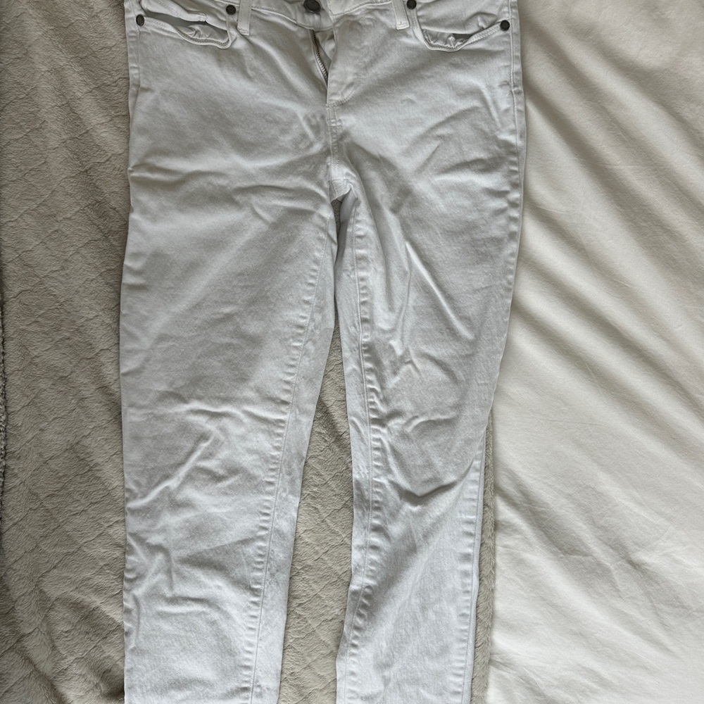 Women's White Paige Jeans